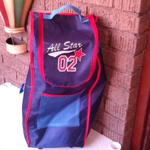 All Star Sleeping Bag Tent Set with Carry Bag